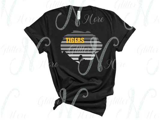 Tiger Head Sliced Shirt